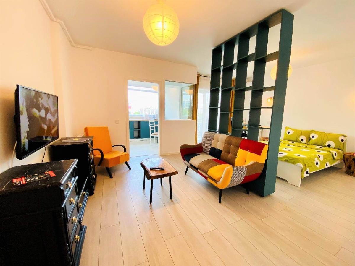 Plaza View Studio Bükreş Dış mekan fotoğraf