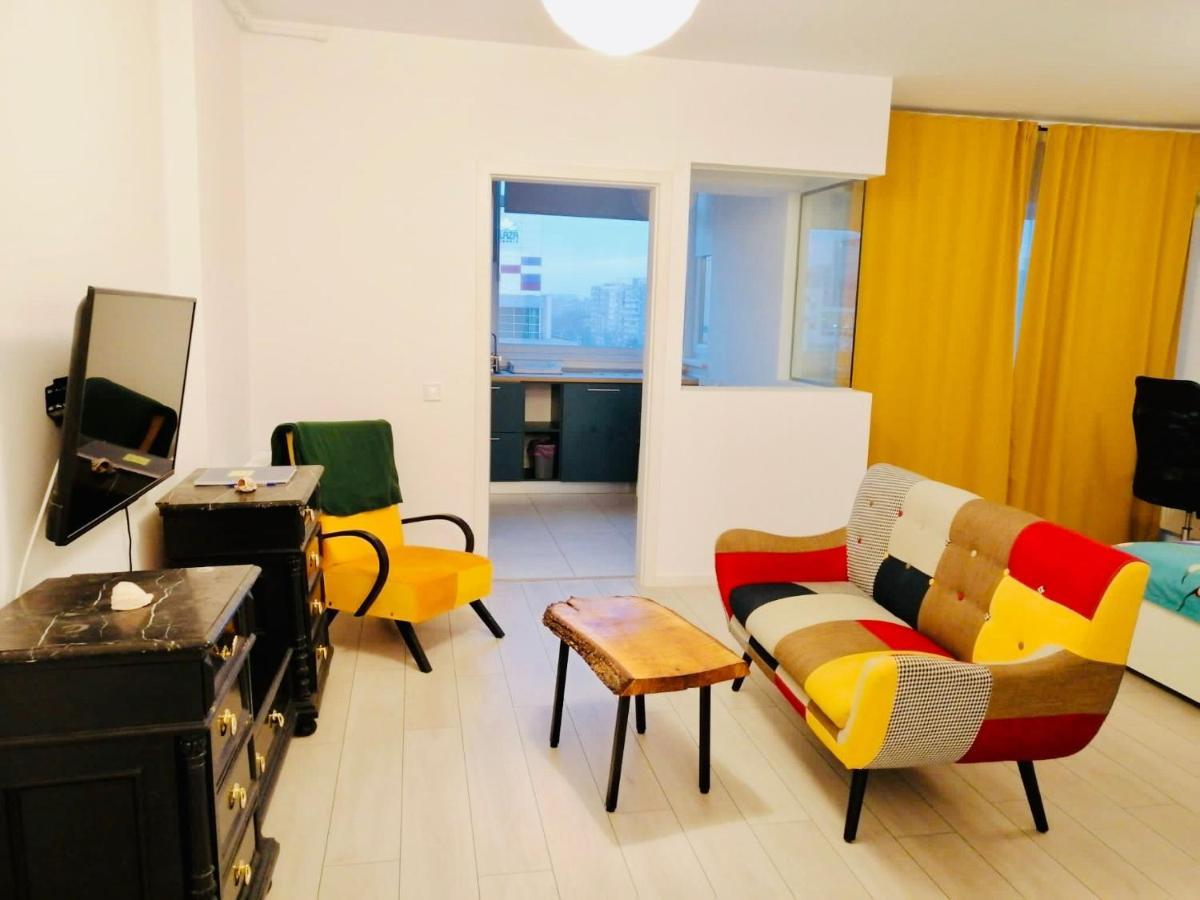 Plaza View Studio Bükreş Dış mekan fotoğraf